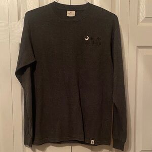 Simply Southern Men's Charcoal Long Sleeve Tee